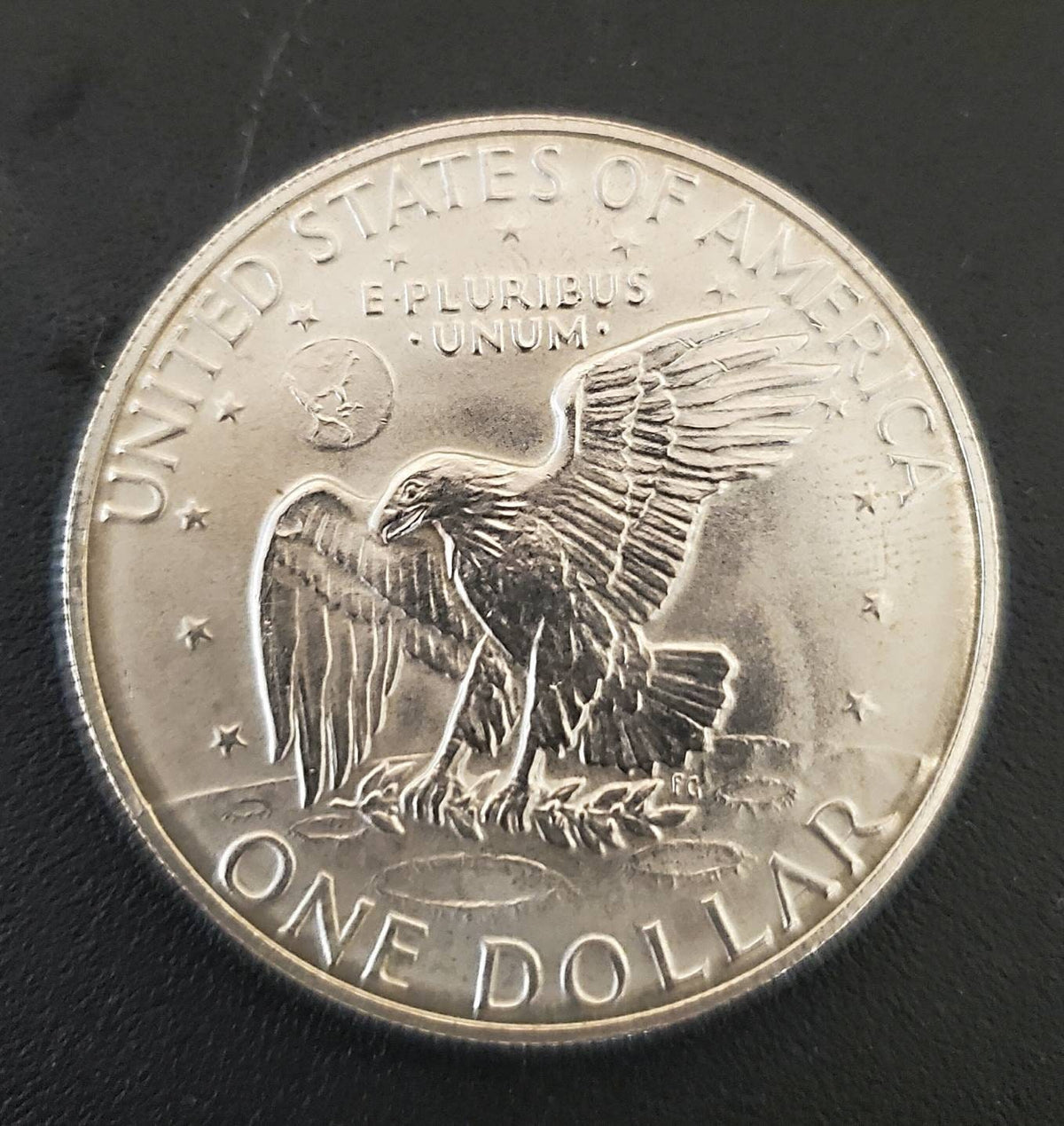 1973s proof silver ike dollar key date low mintage coin