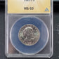 1981s anacs graded Susan b anythony san Francisco mint dollar, low mintage year of only a few million very rare in mint state