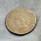 1874 semi key date indian head cent hole filler