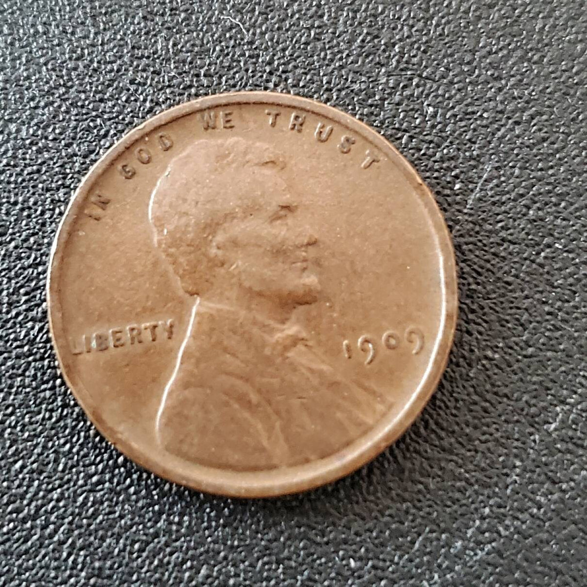 1909 Lincoln wheat cent random coin from collection vg or better condition first year antique penny