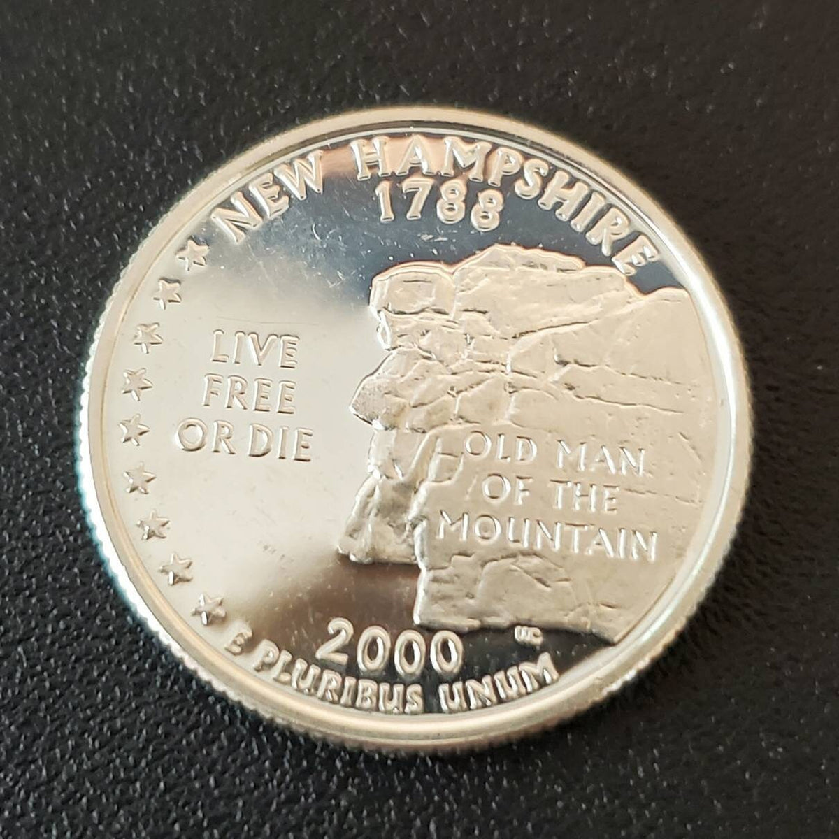 Silver proof san Francisco state quarters from silver proof set