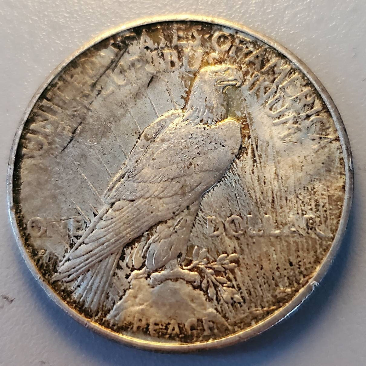 1934d beautiful peace dollar high grade silver coin