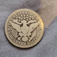 1895o silver quarter barber better date new orleans mint