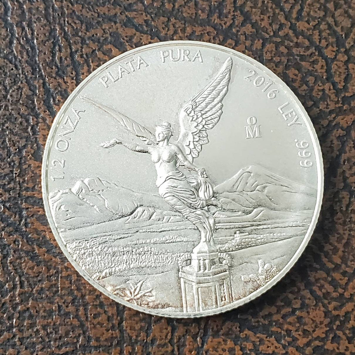 Half oz troy silver Mexico Libertad  low mint bullion coin