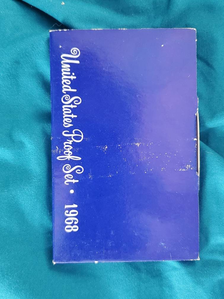 1968s silver proof set in original packaging