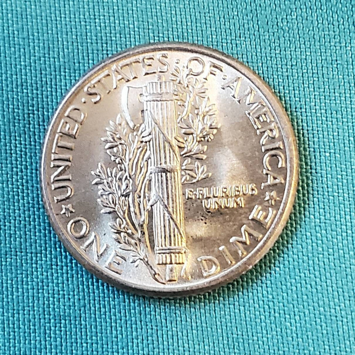 1929 mercury dime uncirculated beautiful silver coin