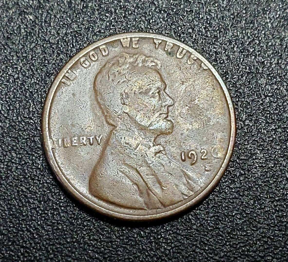 1926s key date wheat cent copper penny nice condition