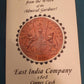 1808 east India company shipwreck coin and booklet