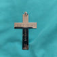Large sterling silver church of latter day saints 1960s vintage cross, a great Mormon collectible piece, 10g sterling silver