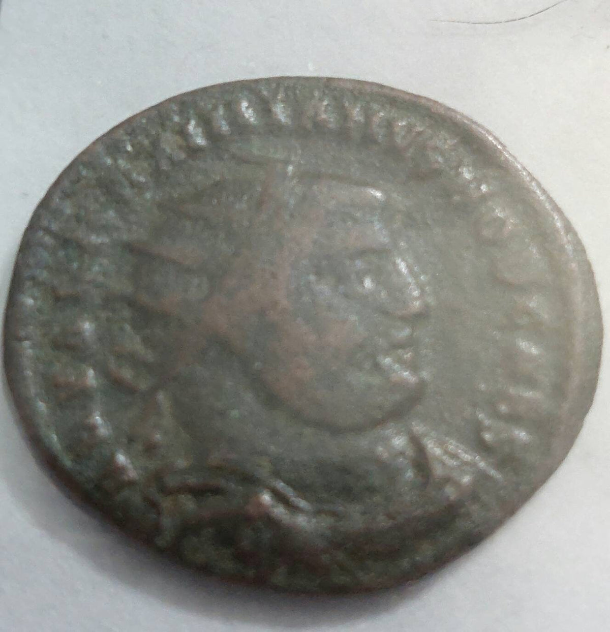Ancient Roman empire coin, 2000 year old copper history coin, authentic old bronze coin