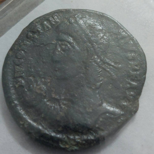 ancient copper coin roman 200 AD coin, biblical era collectible bronze coin