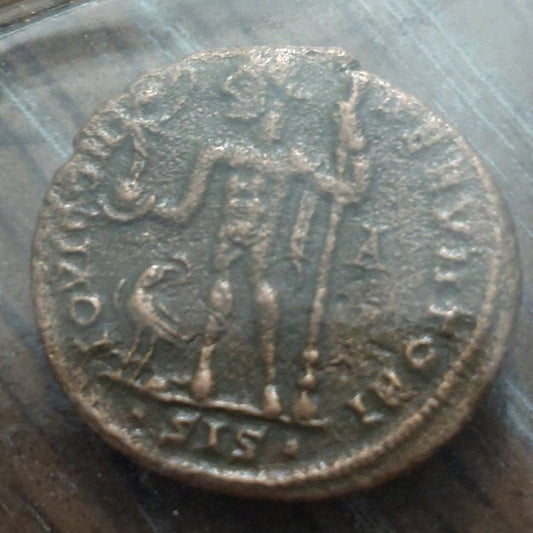 Antique Roman empire ancient coin well struck, 200AD