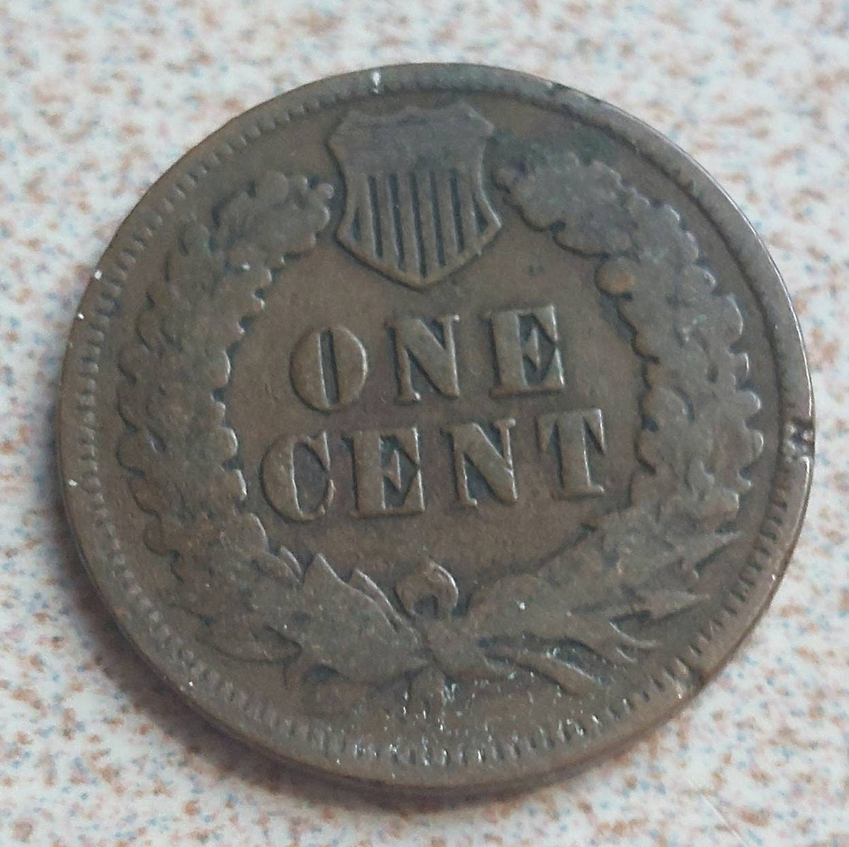 1878 semi key date indian head cent nice copper coin, us coin collecting, gifts for him