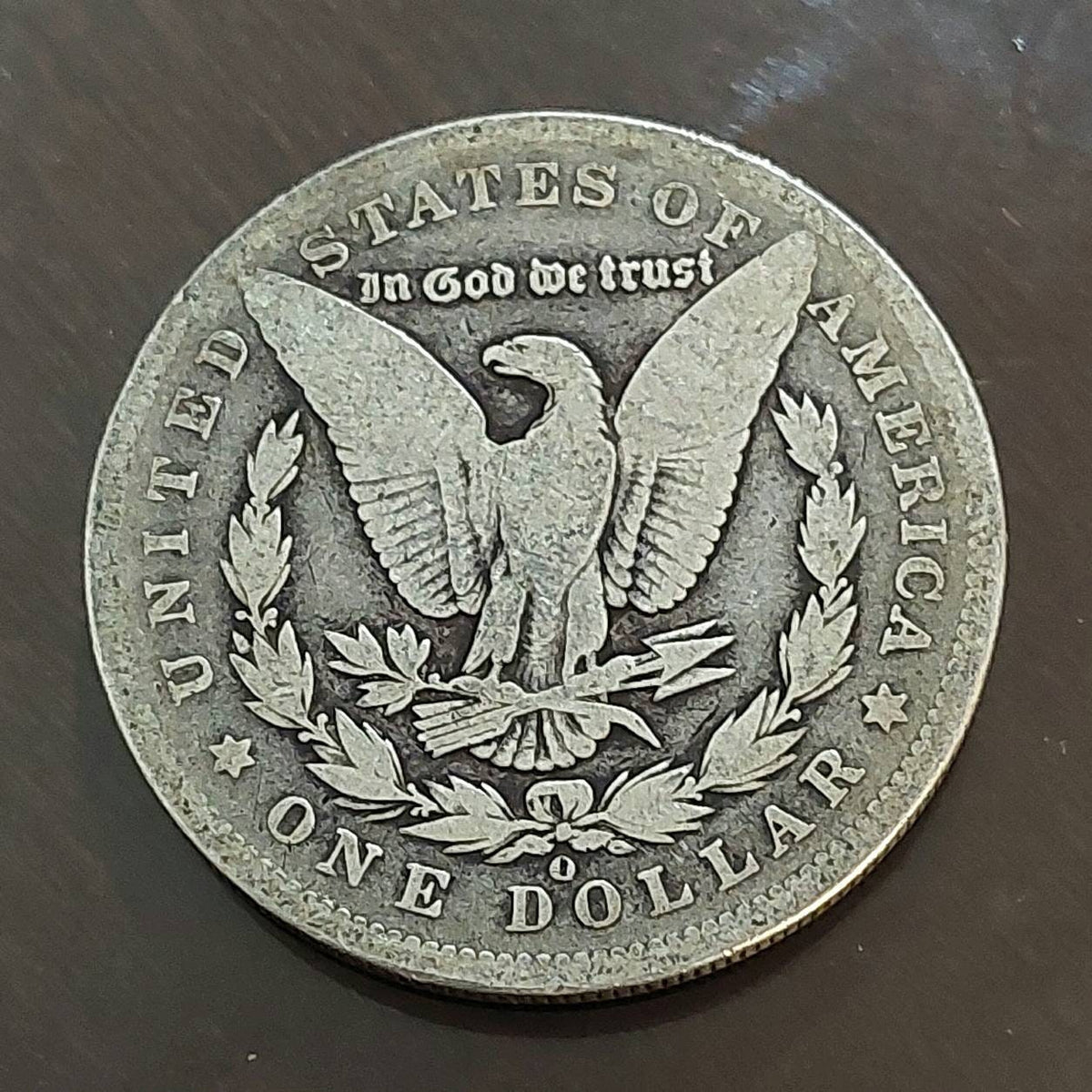 1894o semi key date morgan silver dollar, low mintage coin