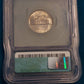 1950d Jefferson nickel key date graded ms66 by ICG, low minatage denver mint nickel coin