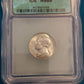 1950d Jefferson nickel key date graded ms66 by ICG, low minatage denver mint nickel coin