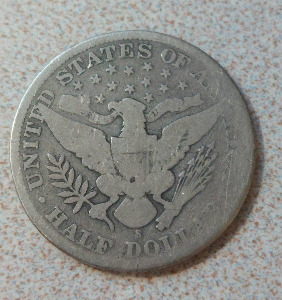 1905s barber half dollar, silver scarce coin, low mintage silver half dollar american coin