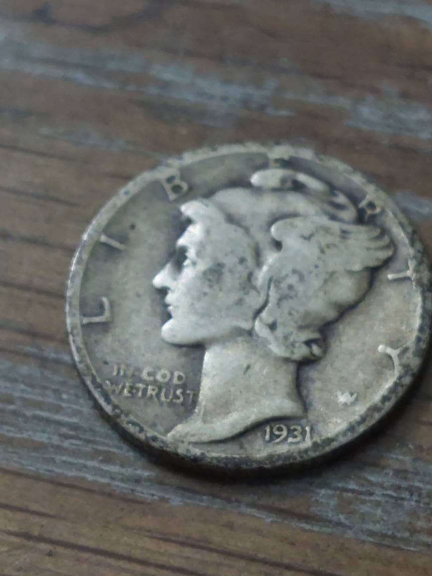 1931 better date mercury dime better date fine condition