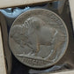 1930s date  buffalo nickel, better date fine/very fine coin