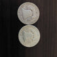 1948d and 1949d franklin half dollars, invest in silver,  ships free