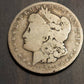 1892o new orleans better date morgan silver dollar, low mintage antique 90 percent silver coin