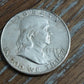 1948p franklin half dollar silver, rare first year coin high grade