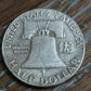 1948p franklin half dollar silver, rare first year coin high grade
