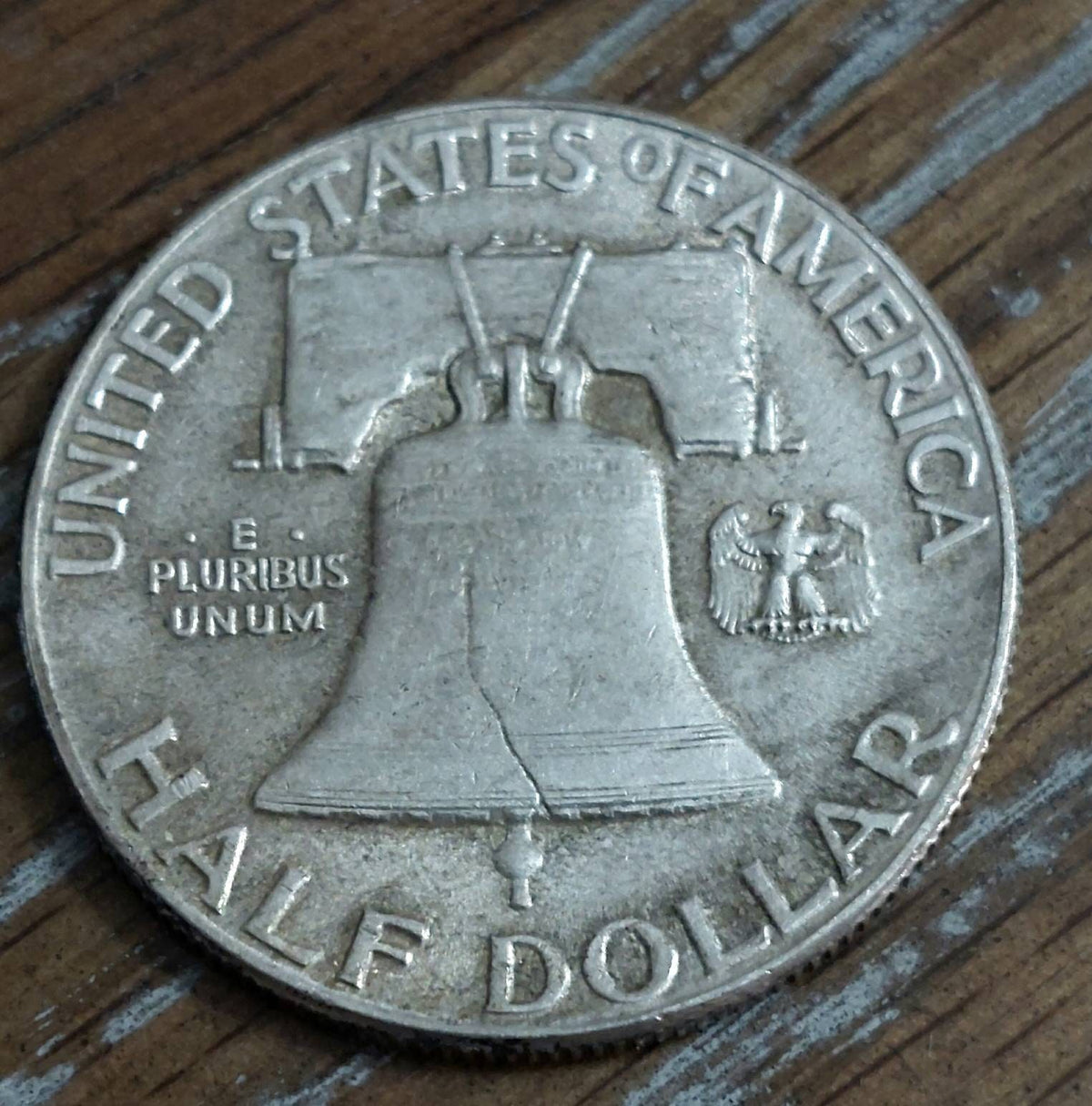 1948p franklin half dollar silver, rare first year coin high grade