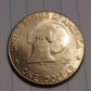 1976d bicentennial Eisenhower dollar uncirculated type 1, not easy to find in mint state and a popular one year design