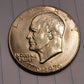 1976d bicentennial Eisenhower dollar uncirculated type 1, not easy to find in mint state and a popular one year design