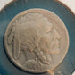 1921 buffalo nickel, rare date, vg/ fine condition  this is a super collectible date of only 5 million made which is very low for buffalos
