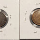 2 1863 civil war tokens, random coins from my collection. No cherry picking! At least vf/ex coins. Free shipping two coins from  civilwar