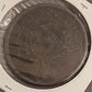 1824 nova scotia Canadian one penny bank token, better grade, coin collecting, rare old token penny