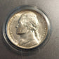 1943d silver War nickel, beautiful uncirculated Jefferson coin