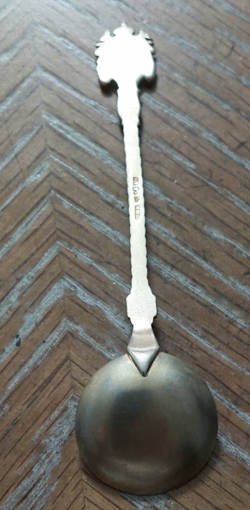Stockholders Sweden sterling silver, vintage commemorative spoon