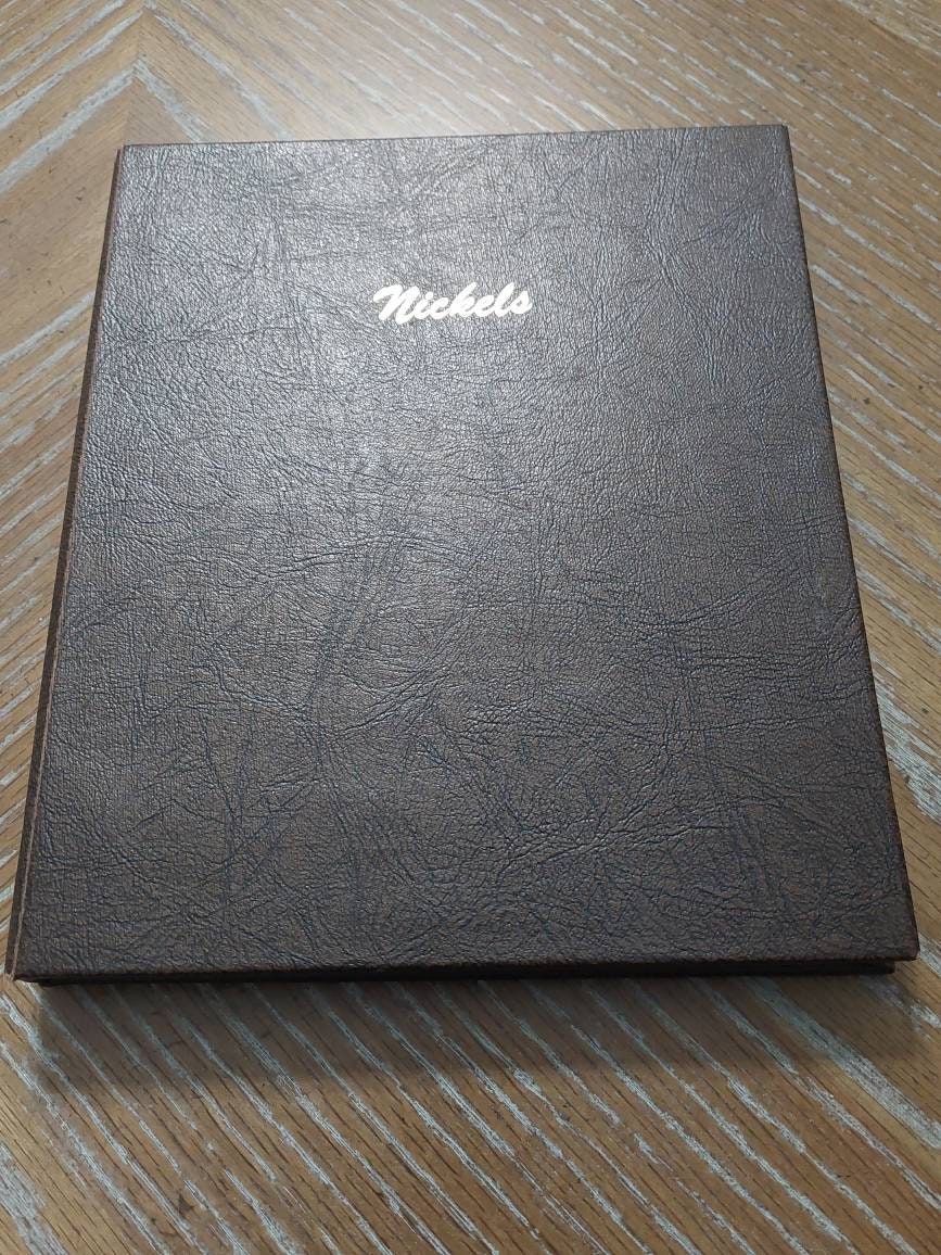 Dansco 7117 Canada nickel book, contains 60+ Canadian nickels from 1920 to 1980s, coin collecting