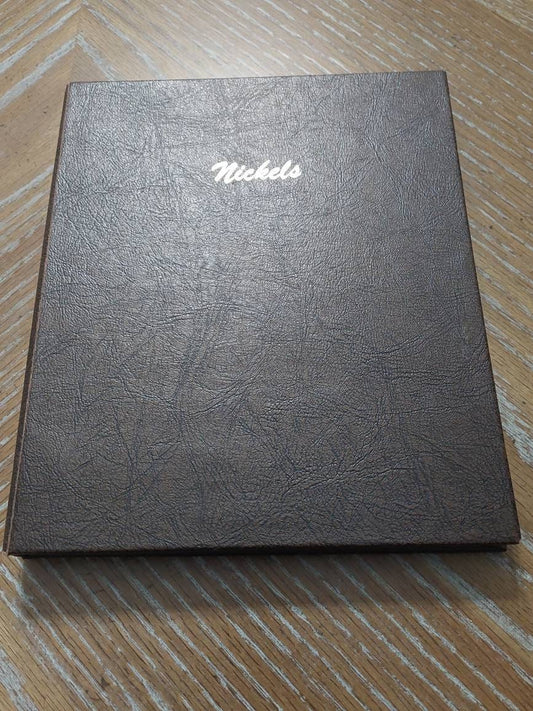 Dansco 7117 Canada nickel book, contains 60+ Canadian nickels from 1920 to 1980s, coin collecting