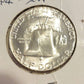 1955 Ben Franklin half dollar, key date brilliant uncirculated bugs bunny, free shipping