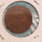 1863 civil war token and 200ad copper Roman ancient coin, two coins one price! Ships free, us coin collecting, gifts for him
