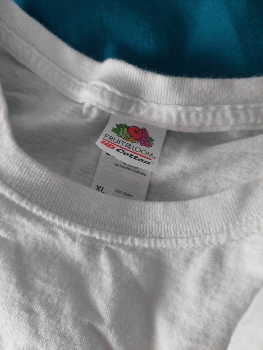 WorthlessLLC custom made white graphic t-shirts, size xl unisex make a statement