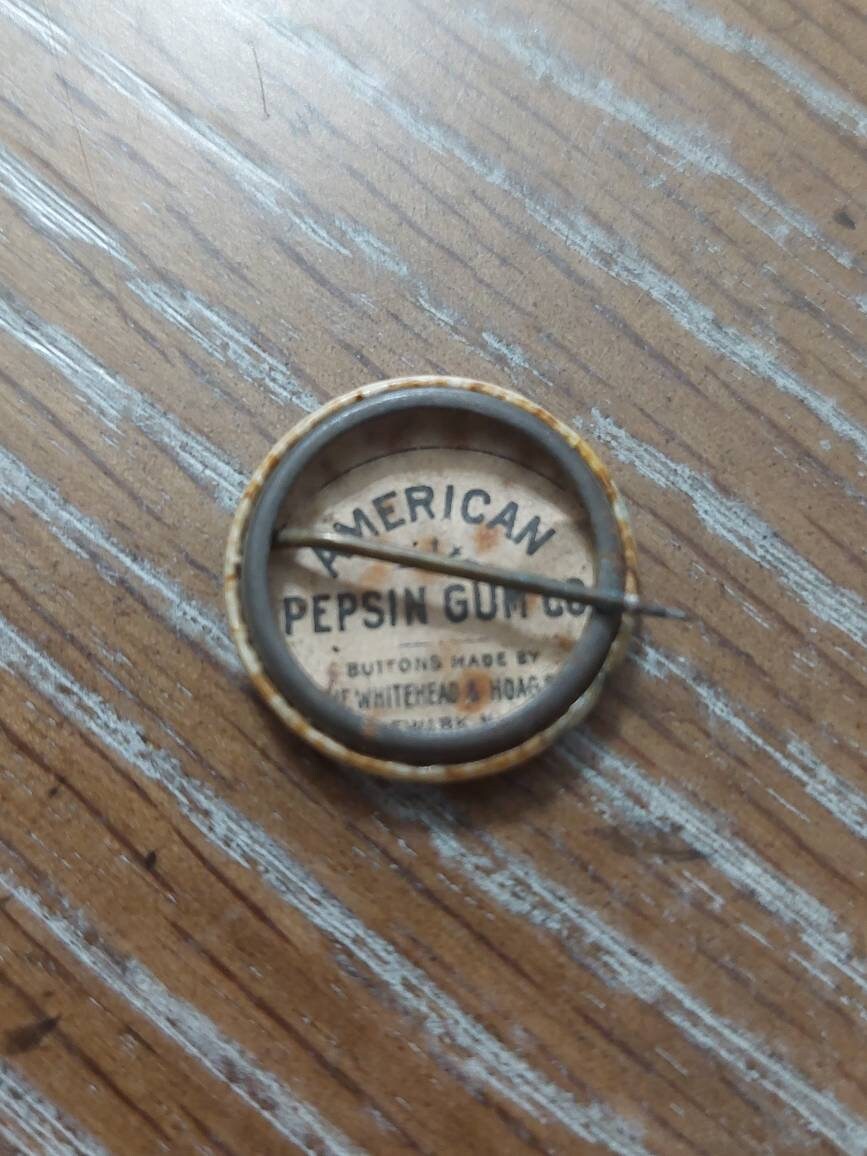Queen Louise of prussia, German states, 1890s American pepsin gum company celluloid pinback