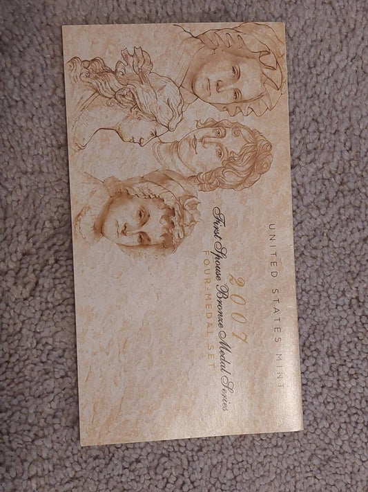 4 set First spouse bronze medals, set 4 or five medallion sets from US MINT, rare coin sets, gifts for the coin collector