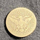 1915d barber silver quarter, antique higher grade us coin  very fine