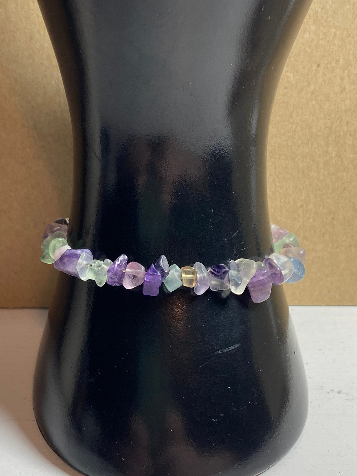 Purple crystal heart bracelet, gifts for her, women's Silver-toned handmade jewelry