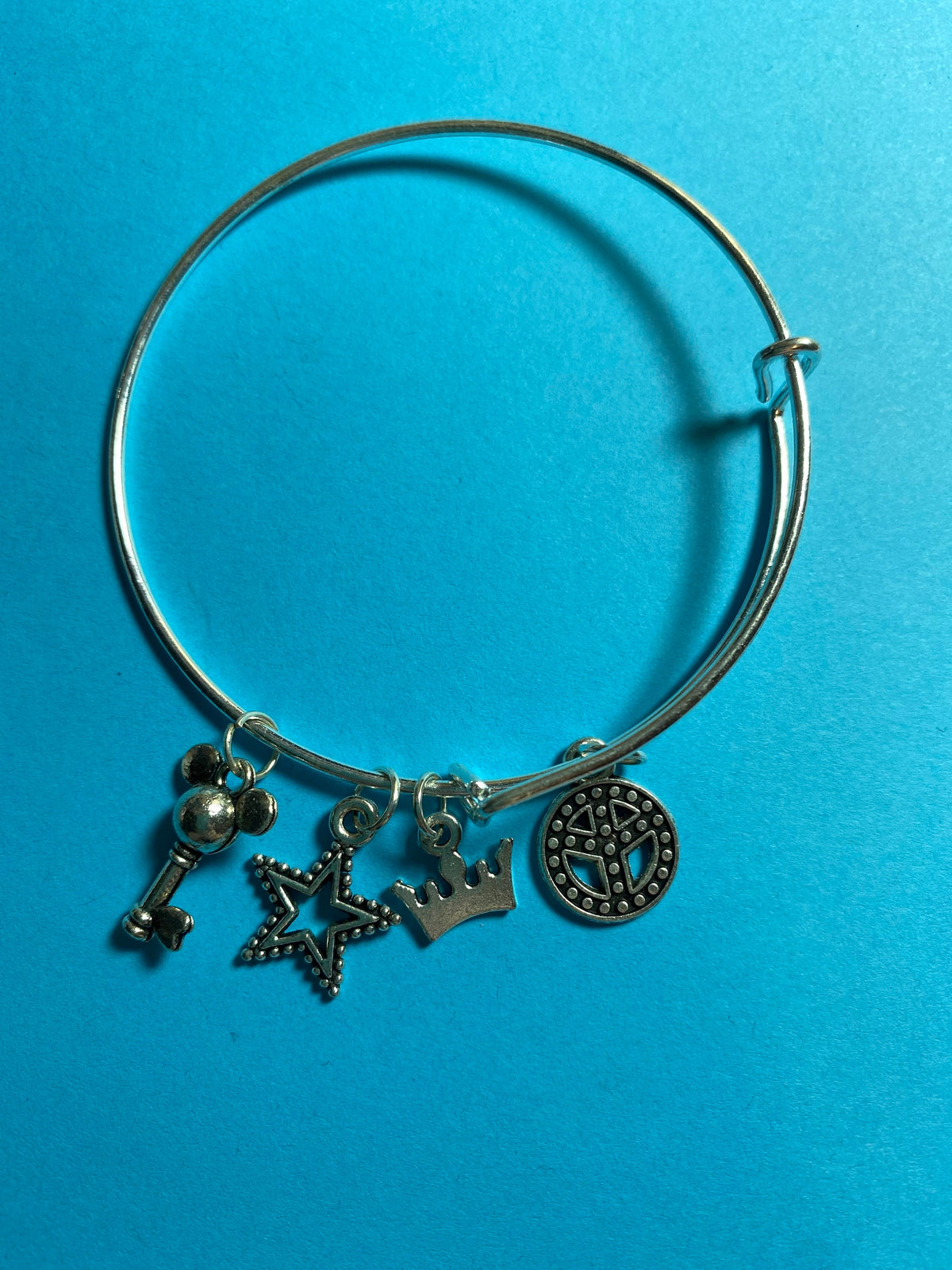 Bangle charm bracelets, women's jewelry,  various designs,  homemade
