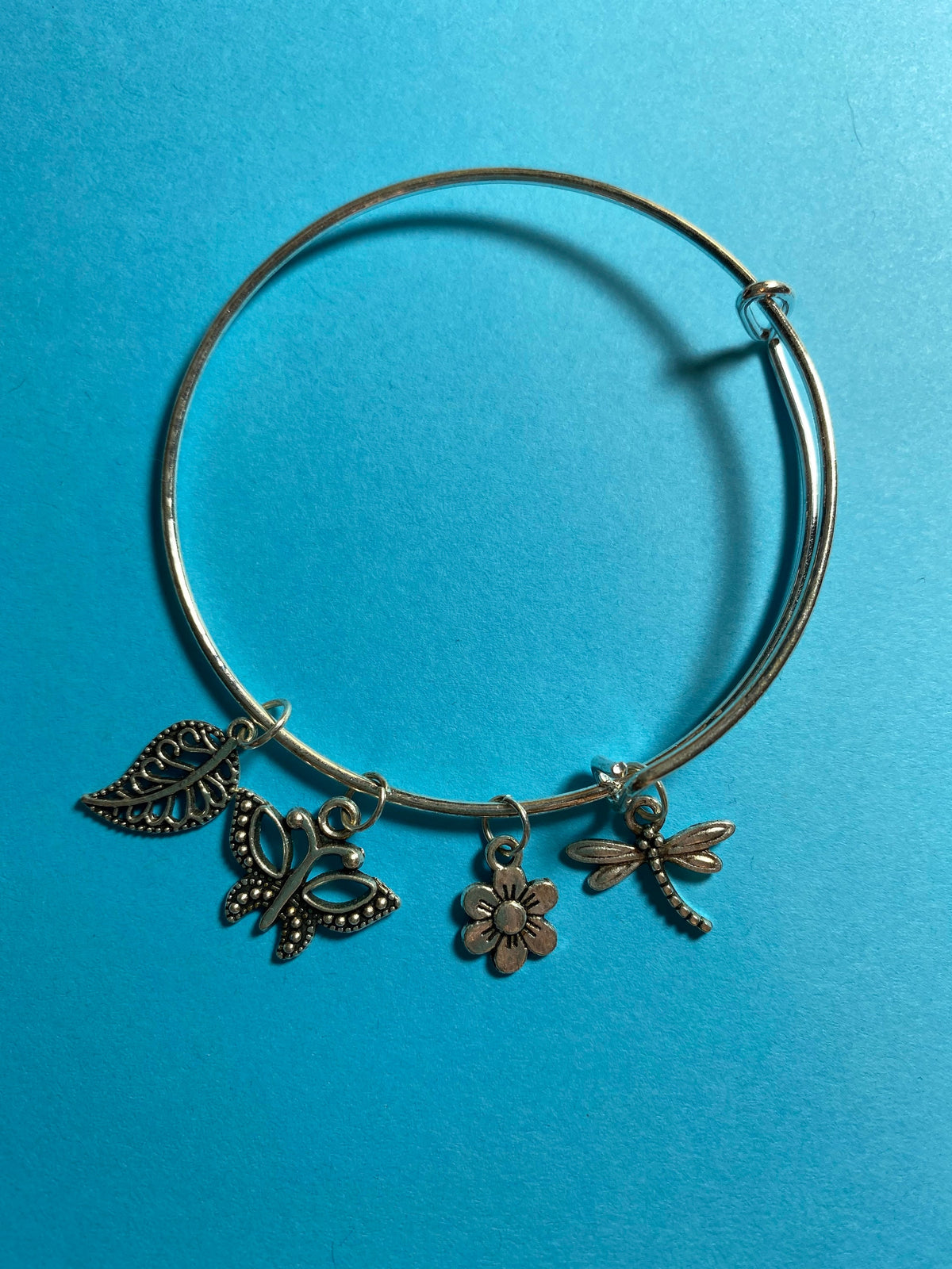 Bangle charm bracelets, women’s jewelry, various designs, homemade