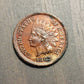 1882 indian head penny,  high grade Au/unc details full liberty and diamonds,  us coins