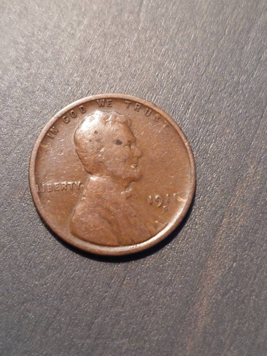 1911s Lincoln wheat cent, low mintage semi key date coin collecting