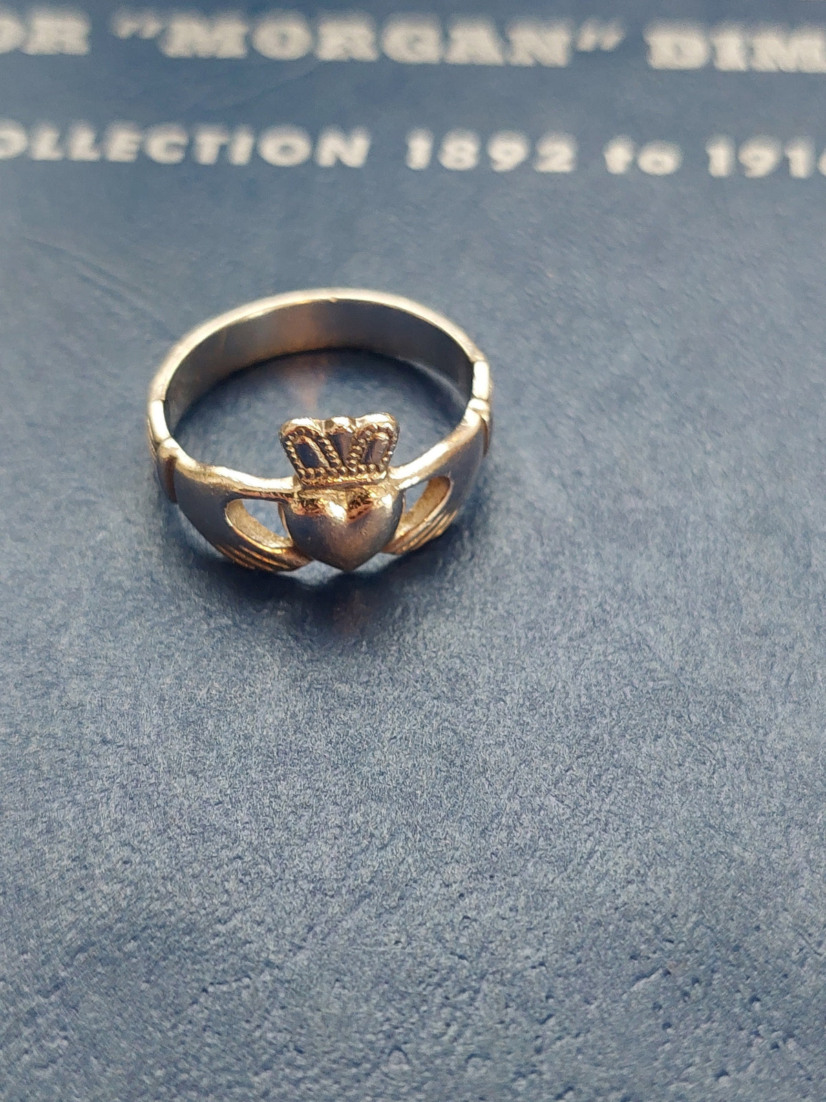 sterling silver size 9 ring, Irish Claddagh love jewelry, gifts for him