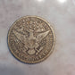1901 barber silver half dollar, a fine condition better coin,  us coin collecting